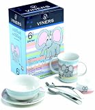Oneida - Viners - Baby Elly - Service de table pour enfants - Coffret cadeau - 6 pièces (Import Grande Bretagne)