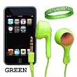 Apple iPod touch 64 GB (3rd Generation) NEWEST MODEL iTouch Earbuds iPod Earphones ** GREEN **!!!