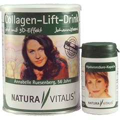 Collagen-Lift-Drink 400 g mit 3D Effekt + Hyalurons�ure-Kapseln