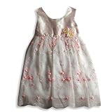 Le Pink - Girls Tank Dress, Pink, White