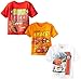 Disney Boys' Cars 3-Pack T-Shirt
