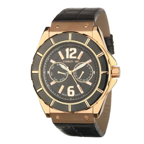Cerruti Herren-Armbanduhr Multi Function 3 ATM CRA015Y222H