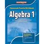 Algebra 1, Homework Practice Workbook