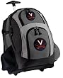 UVA Rolling Backpack Deluxe Gray University of Virginia - Our Best Backpacks Bags with Wheels or School Trolley Bags Carry-Ons - Unique Gifts