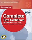 Cambridge Complete First Certificate Workbook: Without Answers with CDROM (Complete)
