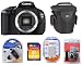 Canon EOS T3i Digital Camera Body + Transcend 8 GB Class 10 SD Card + Memory Card Reader + Tamrac 3330 Black Bag/Case + Extra Battery + Cleaning Kit