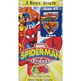  : Spider Man Boys Underwear Briefs by Hanes