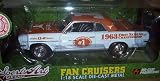 Texas Longhorns 1:18 Scale '63 Pontiac Tempest Championship Diecast NCAA Car Collectible Diecast Fan Cruisers Sports Art Die-Cast Promotions
