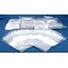 500 Zipper Block Bags Plastic Shipping Baggies 3"x 5"