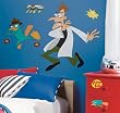 Agent P (Perry Platypus) & Dr. Doofenshmirtz - Phineas & Ferb Peel & Stick Giant Wall Mural Appliques