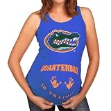 NCAA Florida Gators Ladies Royal Blue QB in Training Maternity Tank Top