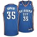 Kevin Durant Jersey: adidas Blue Swingman #35 Oklahoma City Thunder Jersey - XX-Large