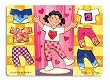 Melissa & Doug Girl Dress-Up Peg Puzzle