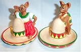 Collectible Chihuahuas Salt & Pepper Shaker Set