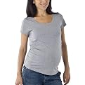 Liz Lange&reg; for Target&reg; Basic Short Sleeve Scoop Neck Tee - Heather Grey