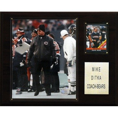 NFL Chicago Bears Mike Ditka Player Plaque