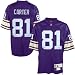Minnesota Vikings Jerseys : Reebok NFL Equipment Minnesota Vikings #81 Anthony Carter Purple Tackle