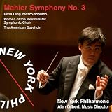 Alan Gilbert New York Philharmonic Mahler Symphony No. 3