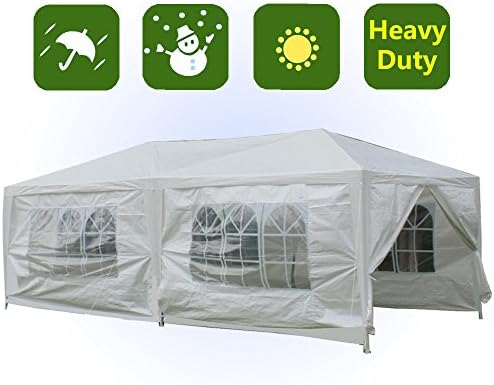 RockyMRanger 20' x 10' Outdoor Party Tent Garden Wedding Gazebo Pavillion Canopy YOTP2
