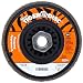 Weiler Trimmable Tiger Abrasive Flap Disc, Type 29, Threaded Hole, Composite Backing, Zirconia Alumina