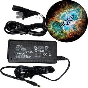 HQRP AC Adapter / Charger / Power Supply Cord for HP TouchSmart tx2-1020us tx2-1270us tx2-1274nr Laptop / Notebook 65W Replacement plus HQRP Mousepad