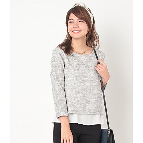 ロペピクニック（ROPE’ PICNIC） カットツィードレイヤードプルオーバー