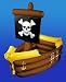 Inflatable Pirate Ship Cooler
