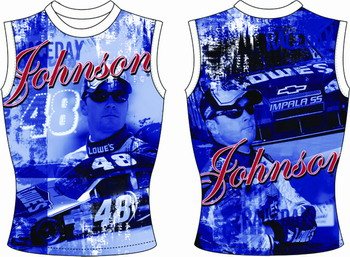 Jimmie Johnson Ladies Total Print Tank Top