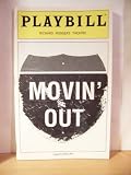 Movin' Out - Playbill, Richard Rogers Theatre, New York Movin' Out - Playbill, Richard Rogers Theatre, New York
