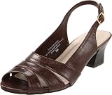 Annie Shoes Women's Alexo Slingback Sandal,Brown Rustic,11 C US