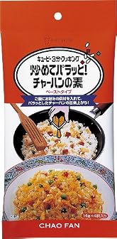 キユーピー 3分クッキング 炒めてパラッと! チャーハンの素 (14g×4個)×6個