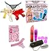 Deluxe Romantically Cheeky Lingerie and Adult Sex Toy Kit