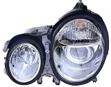 Depo 340-1118PXAS Mercedes Benz E Class Chrome Headlight Assembly Projector
