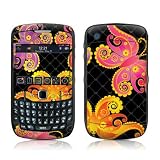 Flutterbyes Paisley Butterfly Design Skin Decal Sticker for Blackberry Curve 8500 8520 8530 Cell Phone