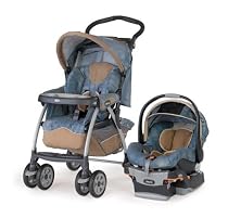 Chicco Cortina KeyFit 30 Travel System- Atmosphere(Denim/ Tan)