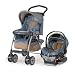 Baby : Chicco Cortina KeyFit 30 Travel System- Atmosphere(Denim/ Tan)
