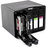iDsonix 5-Bay 3.5-Inch Hard Drive Protective Case Hard Disk Drive Storage Box, Black (IDPA35)