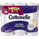 Cottonelle Ultra Comfort Care Mega Roll Toilet Paper, 9 Count
