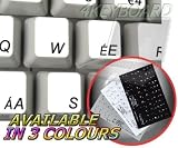 ENGLISH UK NON-TRANSPARENT KEYBOARD STICKER WITH WHITE BACKGROUND