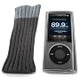 5G Crystal Clear Case Hard Cover & Free Sock for New Apple iPod Nano with Camera 5th Gen Generation 8GB & 16GB
