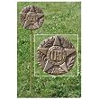 US Military Veteran Grave Marker - in Cast Bronze