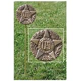 US Military Veteran Grave Marker - in Cast Bronze