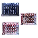 Sport Themed Candy Cane Ornament Set - 5.25"
