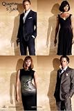 Posters: James Bond 007 Poster - Quantum Of Solace - Quartet (36 x 24 inches)