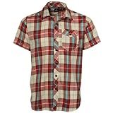 Element Kenton Stone Plaid Button-Up Shirt