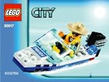 LEGO City Mini Figure Set #30017 Police Boat Bagged