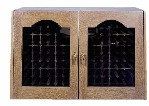 Vinotemp VINO-296PROVDARKCHERRY Dark Cherry Reserve 224 Bottle Furniture Trim Credenza Wine Cabinet Vinotemp VINO-296PROVDARKCHERRY Dark Cherry Reserve 224 Bottle Furniture Trim Credenza Wine Cabinet