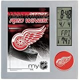 Detroit Red Wings Digital Desk Clock