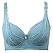 PanDaDa Women's Lace Push Up Bra Underwire Brassiere 34 36 38 40 42 Cup Size C