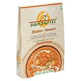 Review Sanskriti  / Sanskriti Mutter Paneer, 10.6-Ounce Packages (Pack of 10)
